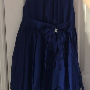 Navy Flower Girl’s dress